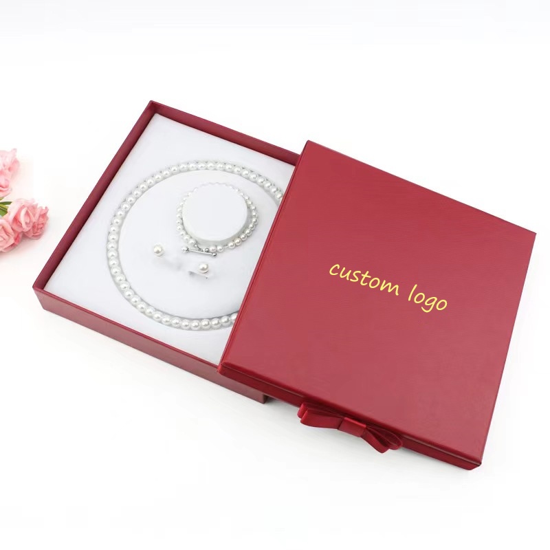 Bespoke Private Logo Jewelry Package Paper Box