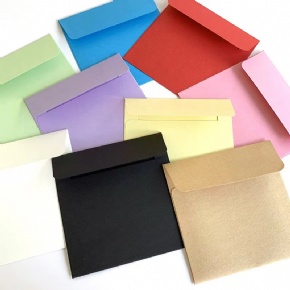 Customized Size Multi Colored Paper Envelopes