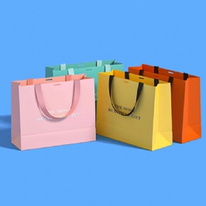 Printing Factory Wholesale Custom Garment Packaging Paper Bags