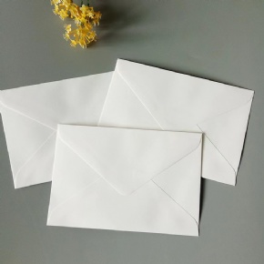 Custom Size Blank White Kraft Paper Envelopes